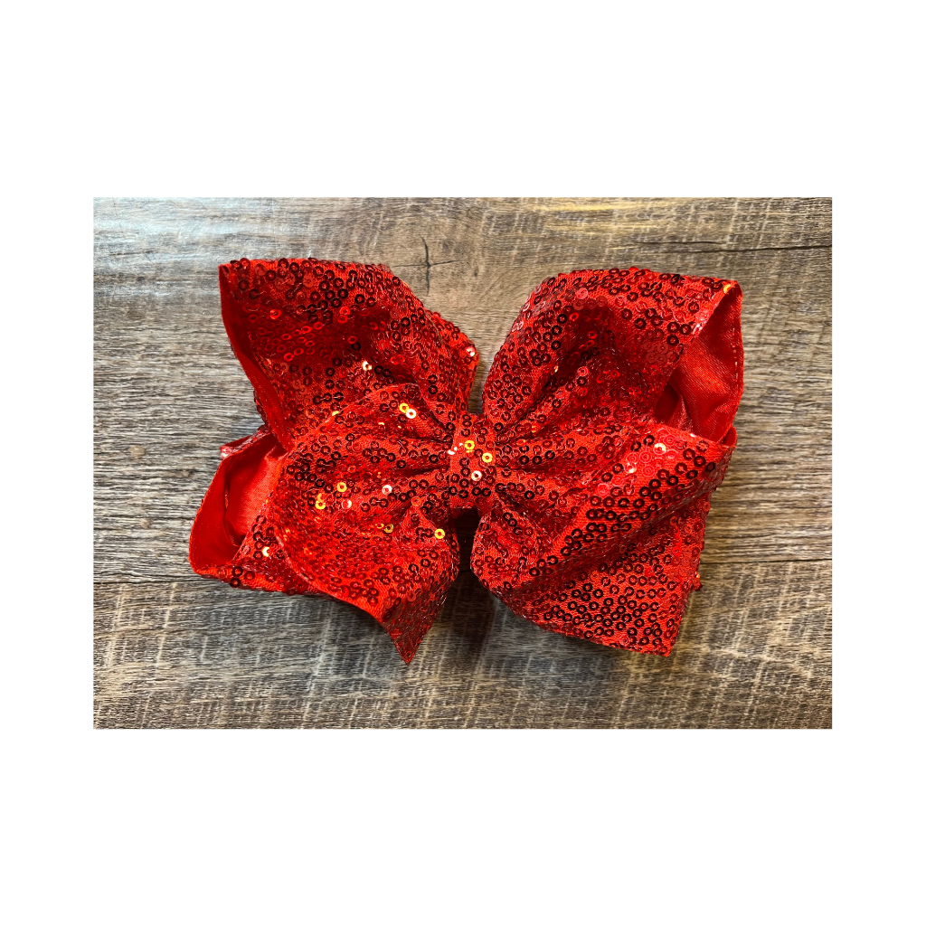 6.5 Double Sequin Bows