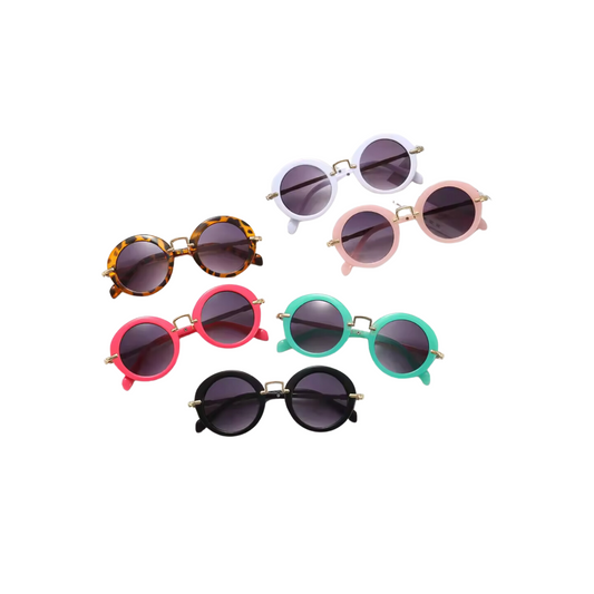 Girl's Round Sunglasses