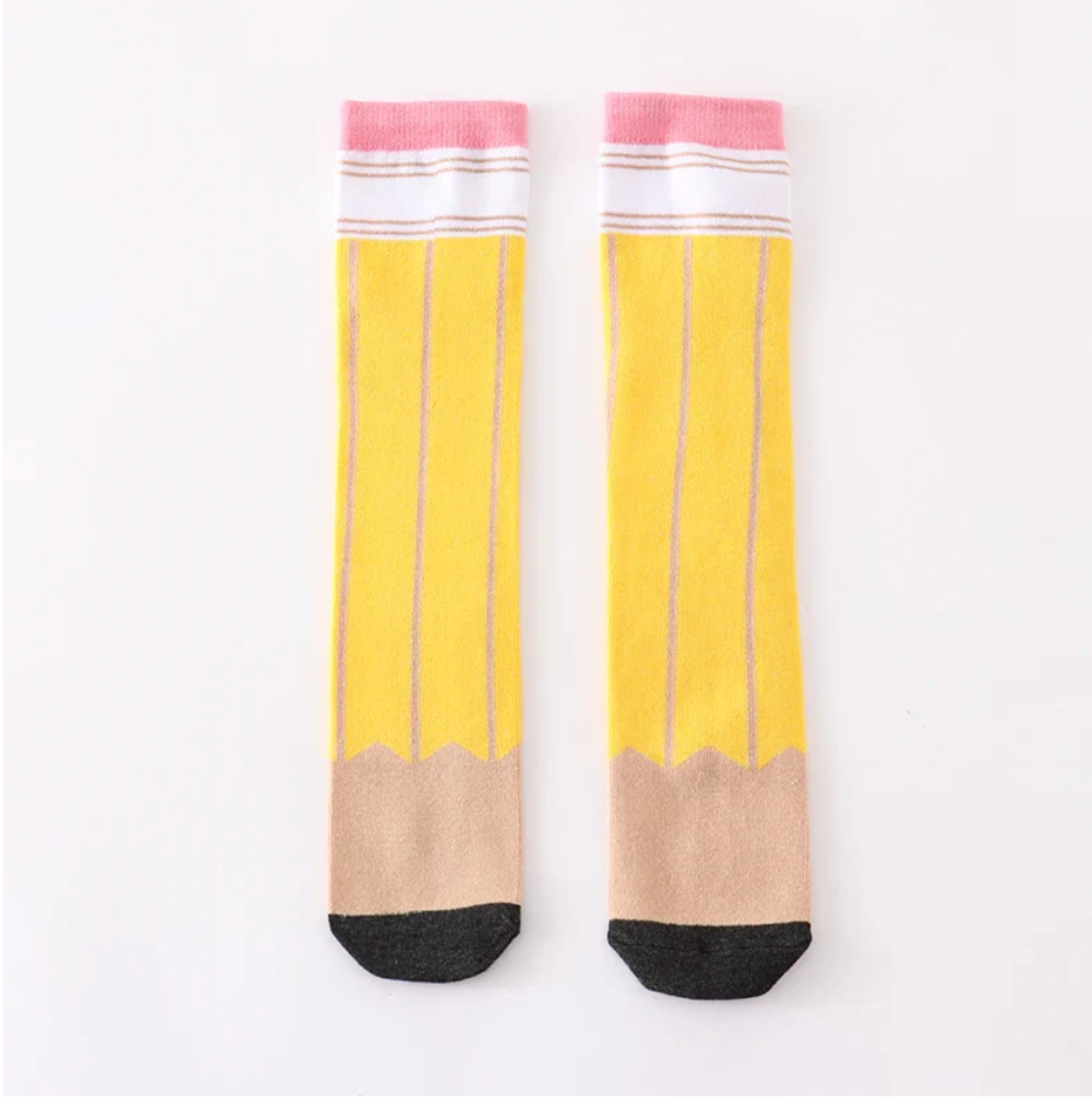 Pencil Knee-High Socks