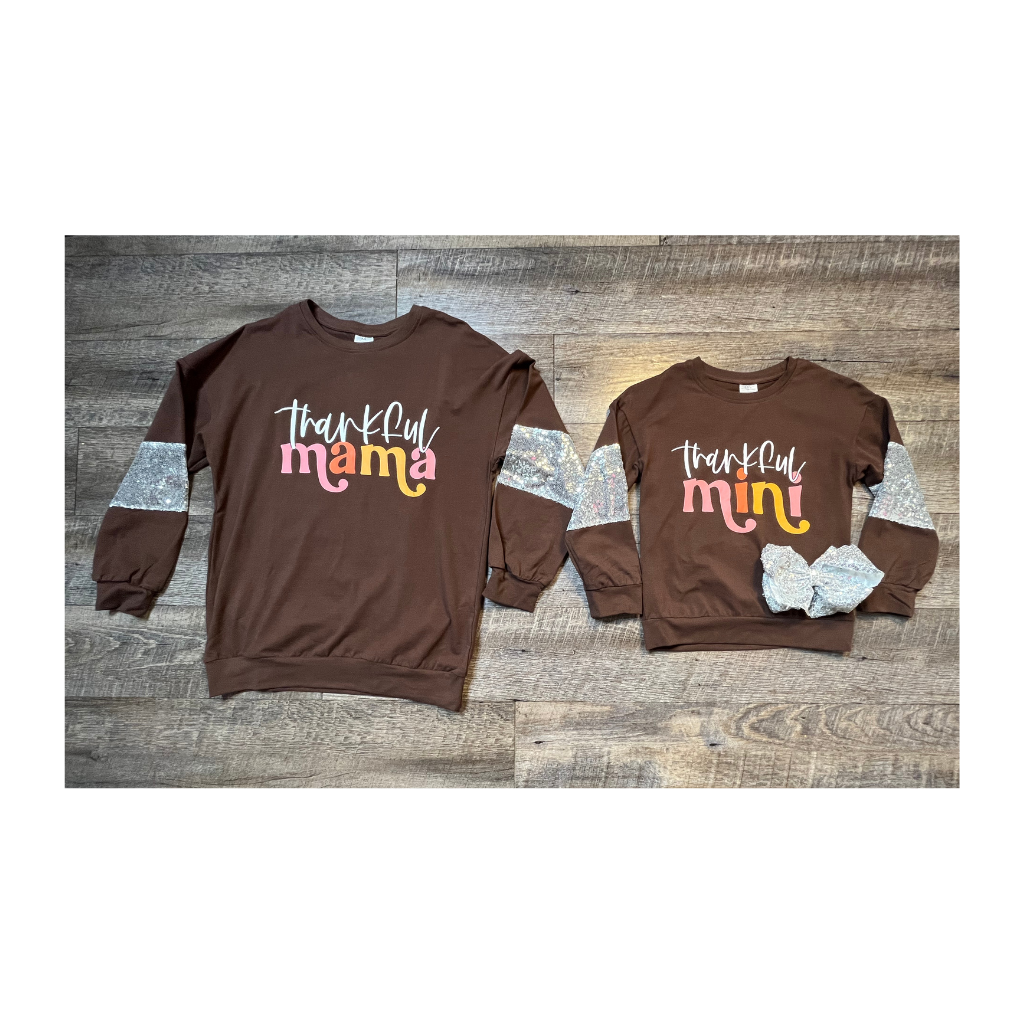 Mommy & Me - Thankful Mama Top