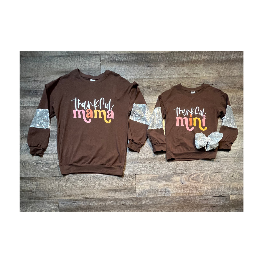 Mommy & Me - Thankful Mama Top