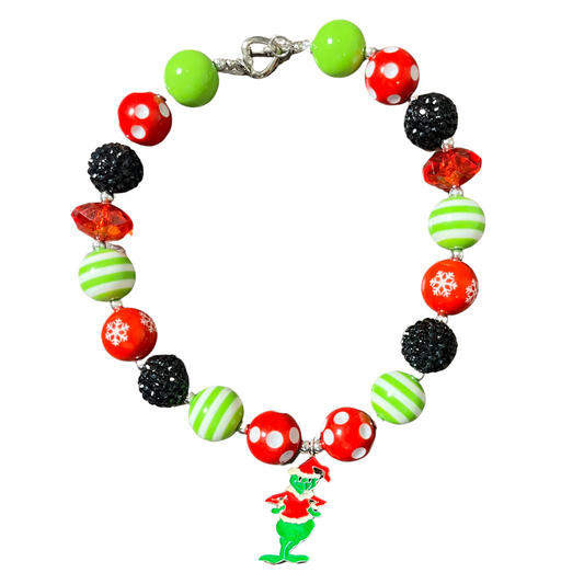 The Grumpy Grinch Necklace